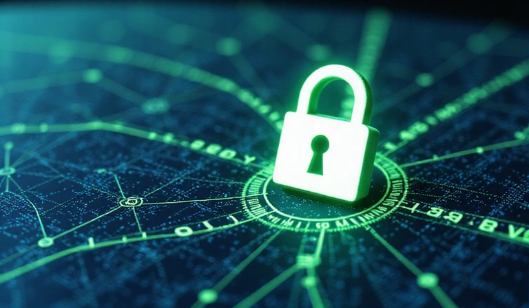 Secure data processing illustration